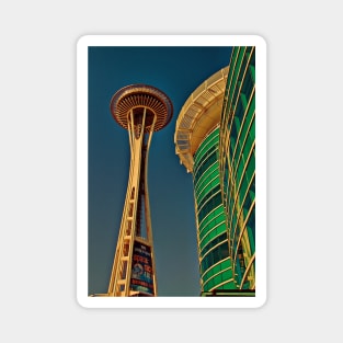 USA. Seattle. Space Needle. Magnet