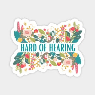 Hard of Hearing Awareness Design Magnet