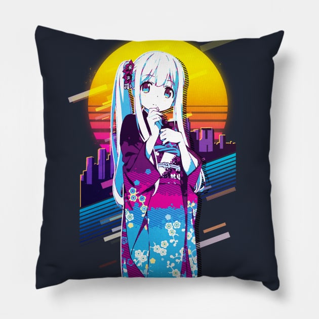 Eromanga Sensei - Izumi Sagiri Pillow by 80sRetro