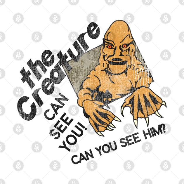 The Creature Can See You! by darklordpug