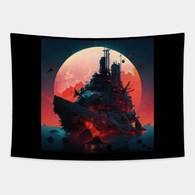 starship Tapestry by rocknerd