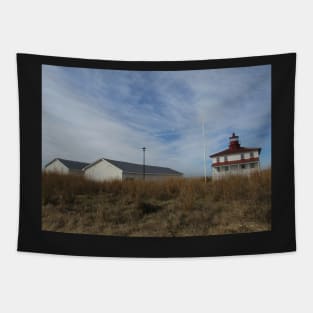 Point Lookout Light House and Sheds 002 Tapestry