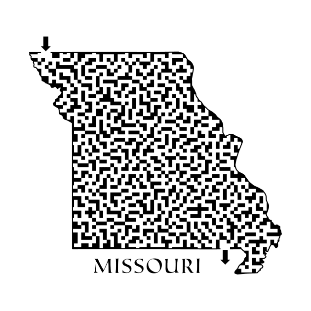 State of Missouri Maze by gorff