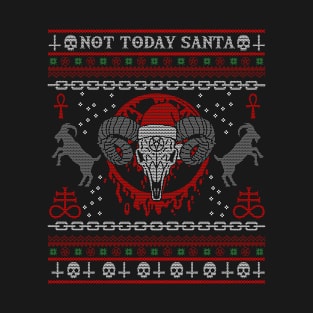 Not Today Satan Baphomet T-Shirt