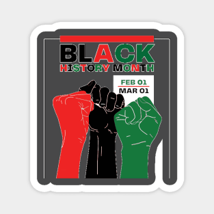 Black History  month Magnet