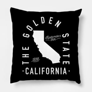 The Golden State California Pillow