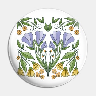 Early Blooms Pin