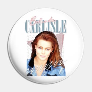 Belinda Carlisle - 80s Aesthetic Fan Design Pin