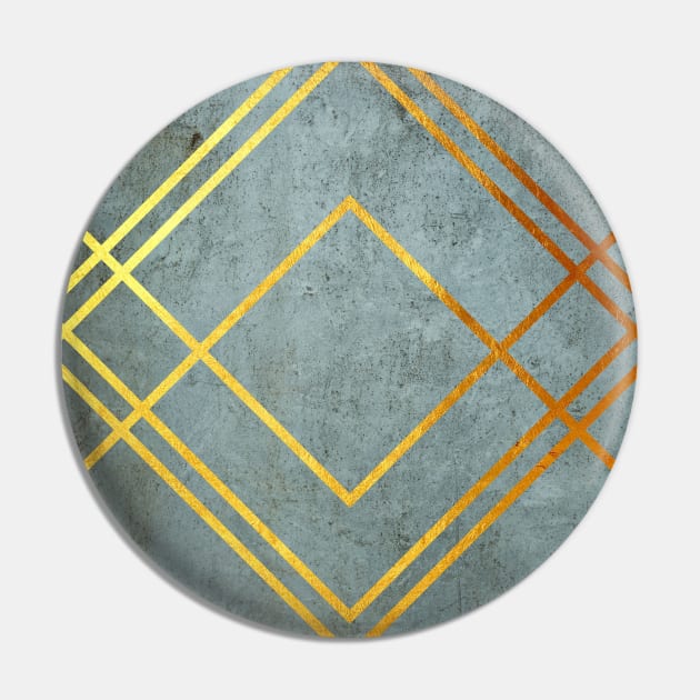 Geometric Art Marble Design With Golden Lines Pin by OurSimpleArts