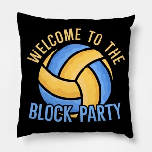 Welcome to the block party Pillow