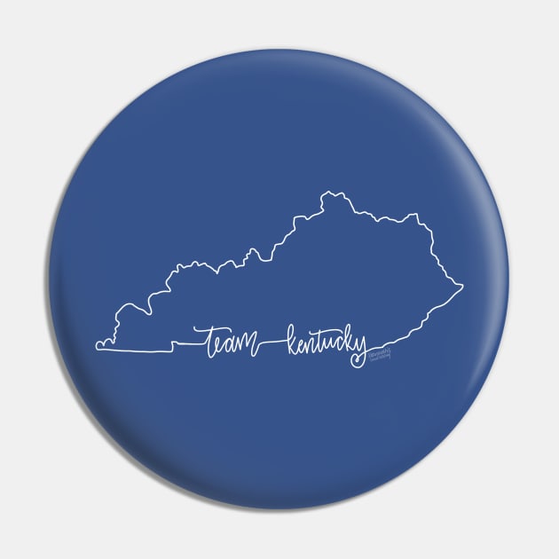 Team Kentucky Pin by Hannah’s Hand Lettering