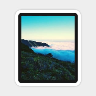 Mountain Top Cloud Horizon Magnet