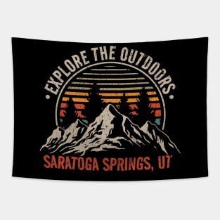 explore the outdoors saratoga springs Tapestry