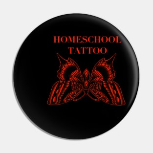 HomeSchoolTattoo Butterfly Pin