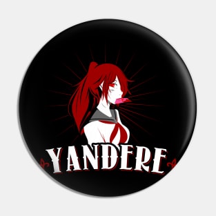 yandere simulator (Wanted) Pin