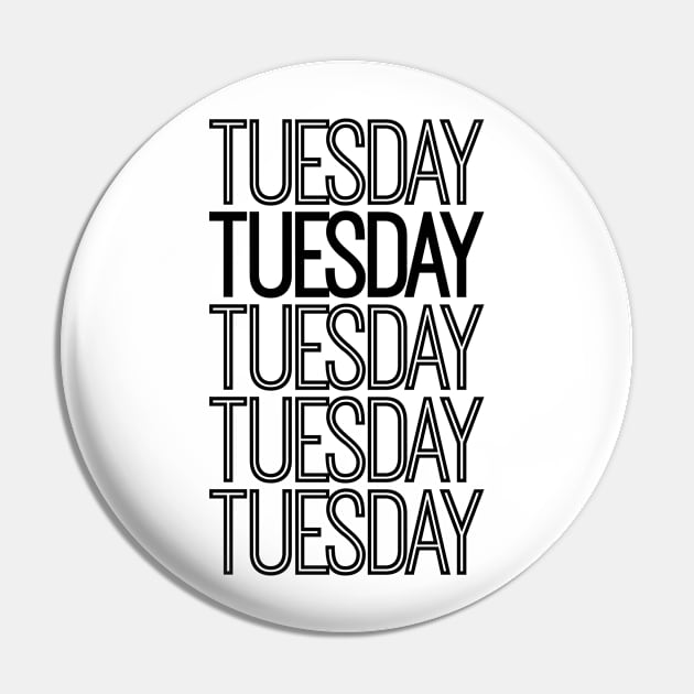 Weekdays: Tuesday Pin by artsylab