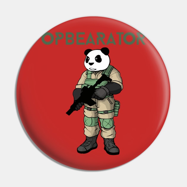 Tactical Panda Pin by Patrif167