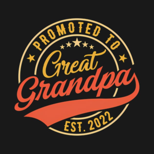 Promoted To Grandpa Est 2022 New Grandpa Grandpa by Sink-Lux