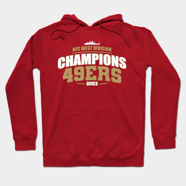 49ers 2023 Division Champions - San Francisco 49ers - Hoodie