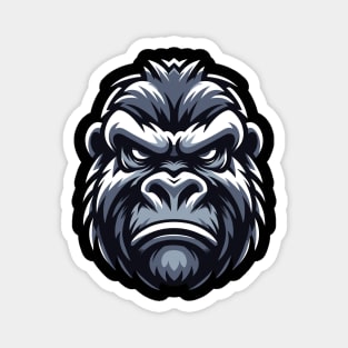 Majestic Gorilla Emblem Magnet