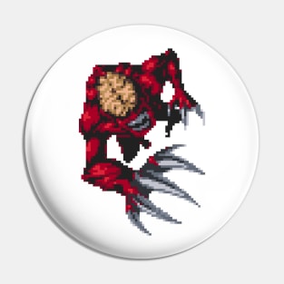 Resident Evil Licker Pixel Art Pin