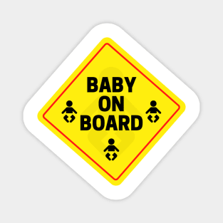 Baby on board Magnet