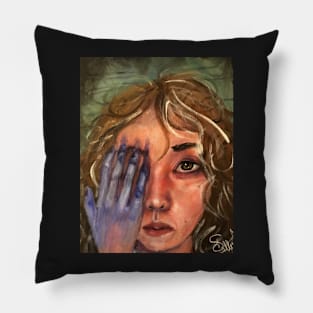 Pale Blues Pillow