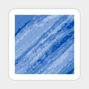 Abstract blue pastel pattern Magnet