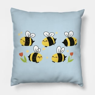 Bee Buds Pillow