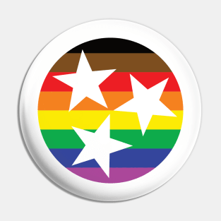 Tennessee TriStar - Gay Pride Pin