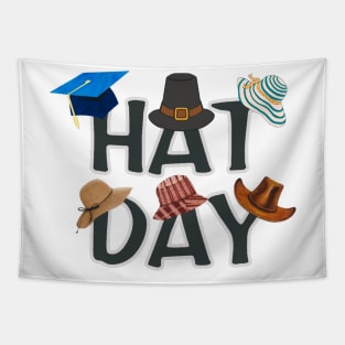 hat day Tapestry