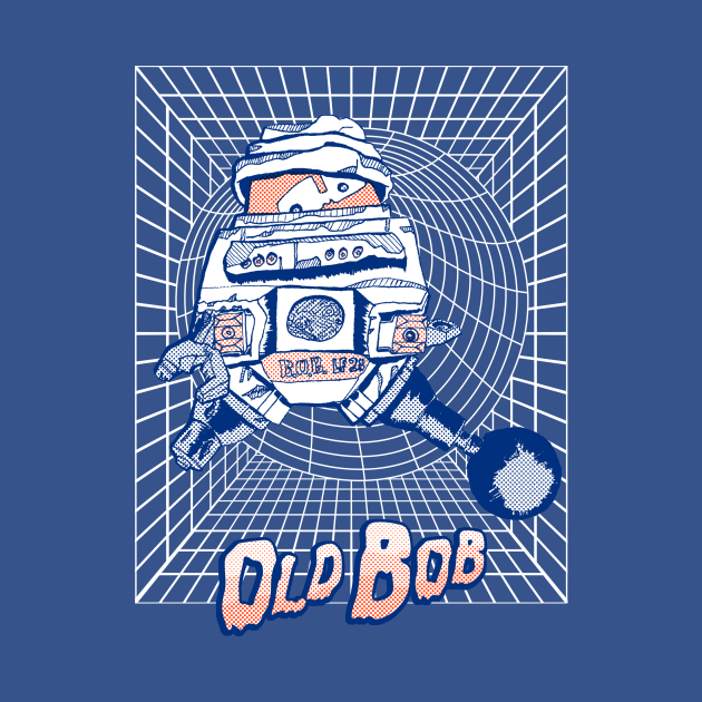 Old Bob Halftone by SkipBroTees