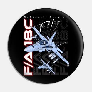 F/A-18C The Hornet Us Air Force Fighterjet Pin