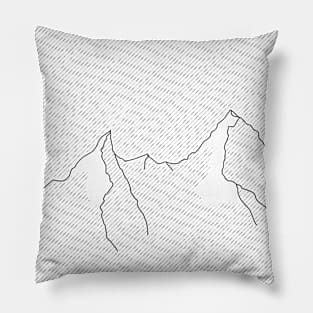 Mountain Range Pillow