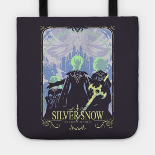 Silver Snow Tote