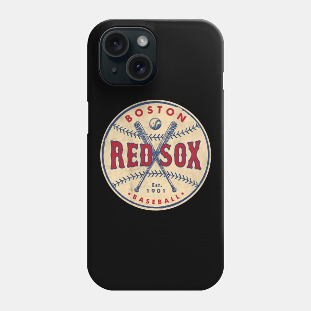 Throwback Boston Red Sox by Buck Tee Phone Case by Buck Tee