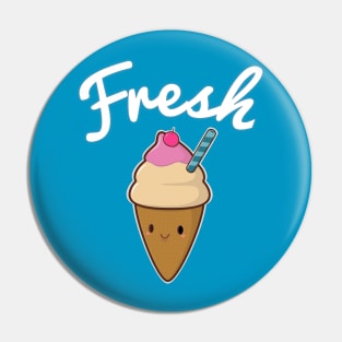 Cute Fresh Ice Cream T-Shirt Pin