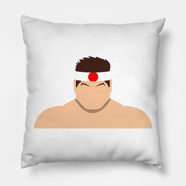 Goro Daimon Vector Pillow by MagicFlounder