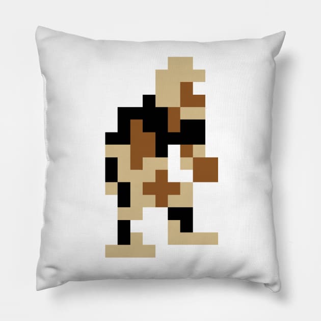 8-Bit Linebacker - New Orleans Pillow by The Pixel League