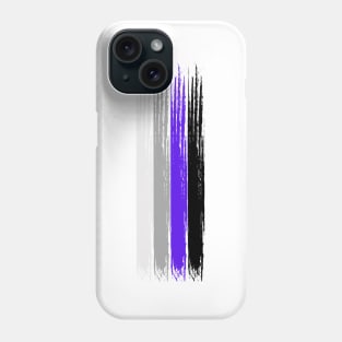 Pride Collection - Asexual Pride Flag (Paint Streak/Vertical) Phone Case