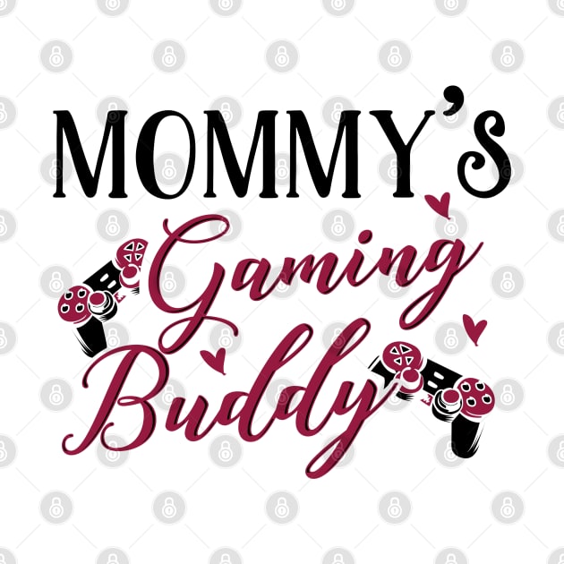 Gaming Mom and Baby Matching T-shirts Gift by KsuAnn