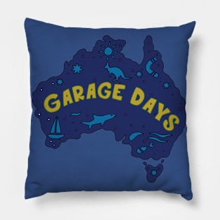 AUSSIE MAP GARAGE DAYS Pillow