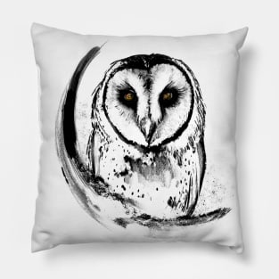 owl spirit Pillow