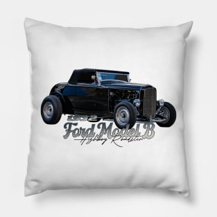 1932 Ford Highboy Roadster Hot Rod Pillow