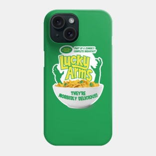 Lucky Arms Cereal with Soylent Green Clovers Phone Case