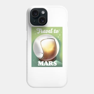 "astronaut travel poster" Phone Case