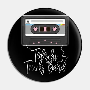 Love Music Tedeschi Proud Name Awesome Cassette Pin