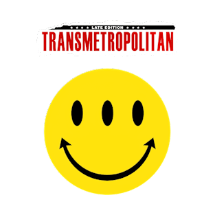 Transmetropolitan Smile Newspaper Headline T-Shirt