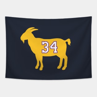 Shaquille O'Neal Los Angeles Goat Qiangy Tapestry