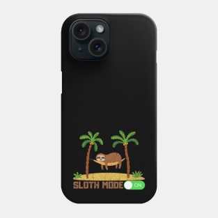 sloth mode on vintage 70s Phone Case